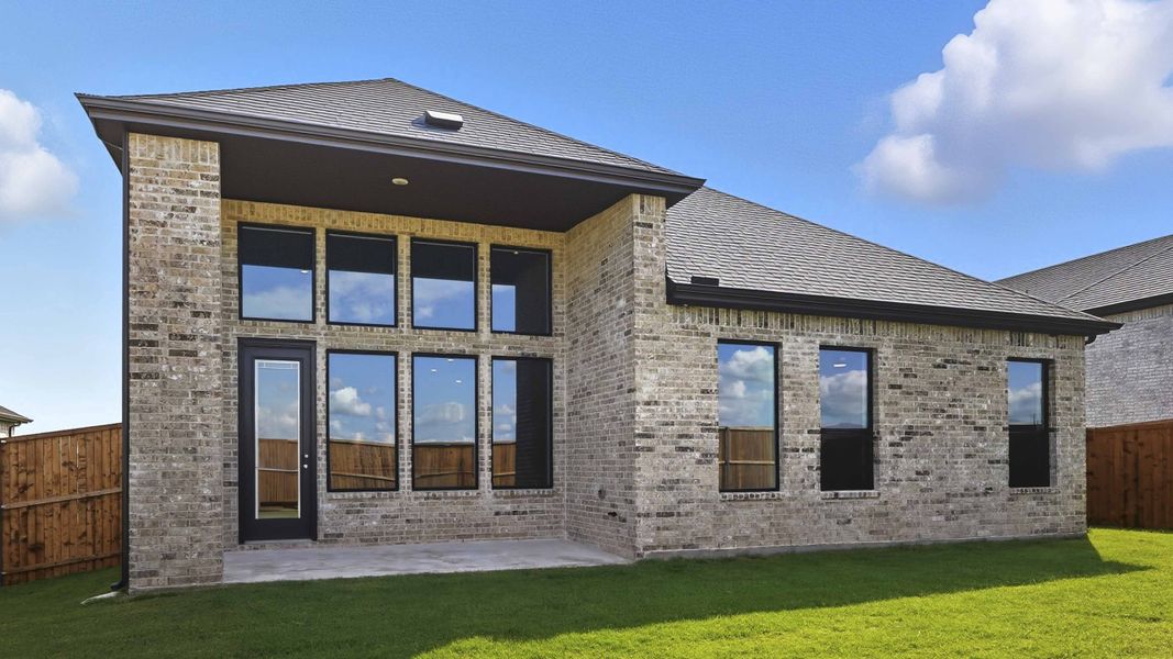 Representative exterior details of a home built from the LEVI by D.R. Horton in Clearview Ranch, Royse City (Image 4). Representative exterior details of a home built from the LEVI by D.R. Horton in Clearview Ranch, Royse City (Image 4).