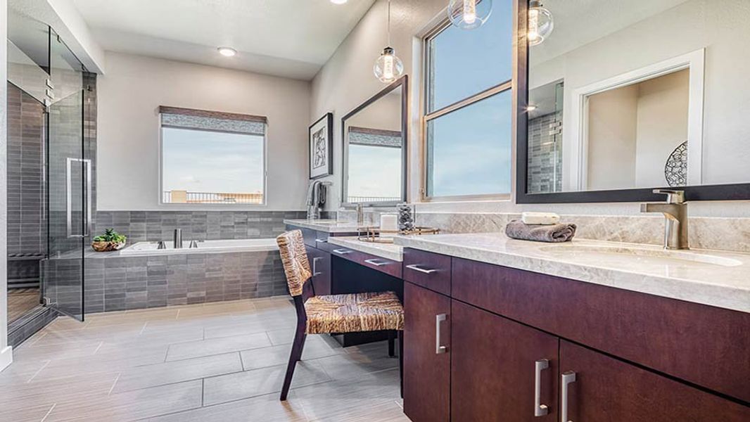 Representative furnished interior of a home built from the Pewter by Taylor Morrison in Travisso Siena Collection, Leander (Image 14). Representative furnished interior of a home built from the Pewter by Taylor Morrison in Travisso Siena Collection, Leander (Image 14).
