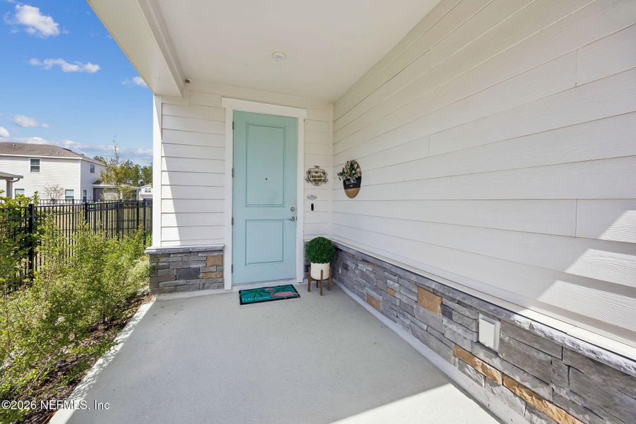 Exterior details and patio area of a home in , St. Augustine (Image 30).