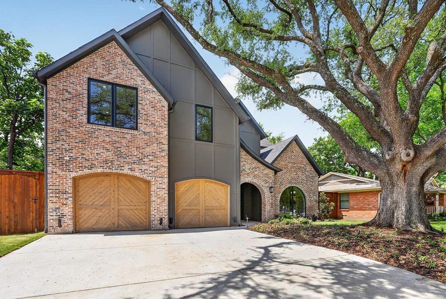 Front exterior of a new home in , Dallas, TX, highlighting curb appeal (Image 2). Front exterior of a new home in , Dallas, TX, highlighting curb appeal (Image 2).