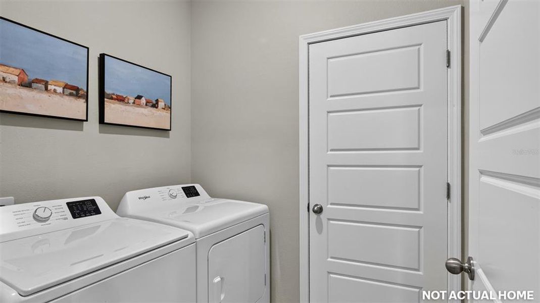 Furnished interior view inside a new home in Sawmill Branch, Palm Coast (Image 12).