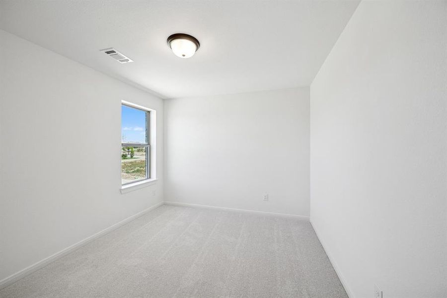 Spacious, unfurnished interior of a new home in Karis - Village Series, Crowley (Image 24). Spacious, unfurnished interior of a new home in Karis - Village Series, Crowley (Image 24).