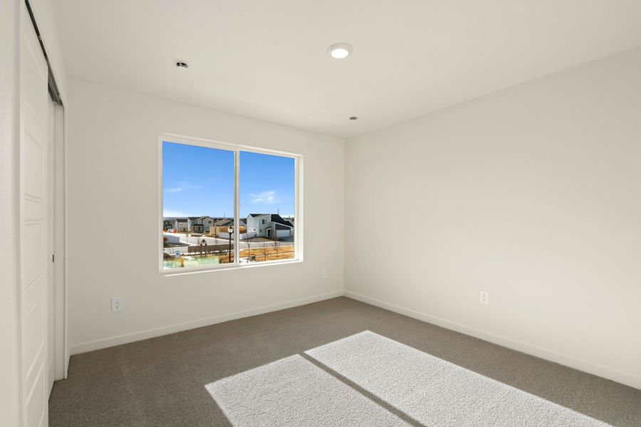 Representative unfurnished interior of a home built from the Welby by Baessler Homes in Hudson Hills, Hudson (Image 25). Representative unfurnished interior of a home built from the Welby by Baessler Homes in Hudson Hills, Hudson (Image 25).