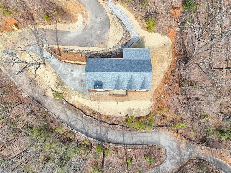 Front exterior of a new home in , Clayton, GA, highlighting curb appeal (Image 32).