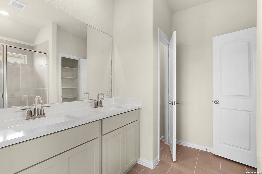 Furnished interior view inside a new home in Prairie Green, Converse (Image 13).