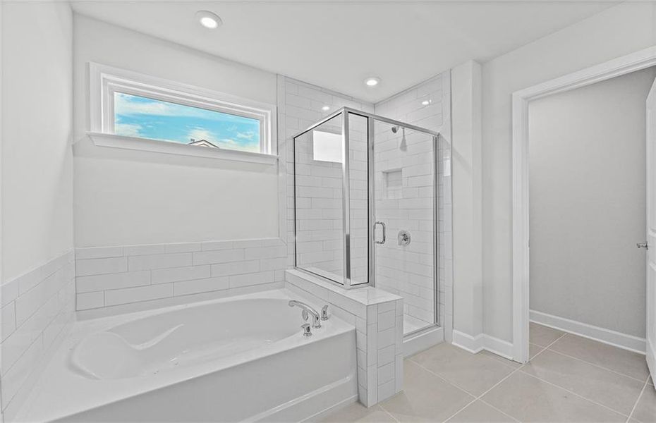 Furnished interior view inside a new home in Anderson Point, McDonough (Image 12).