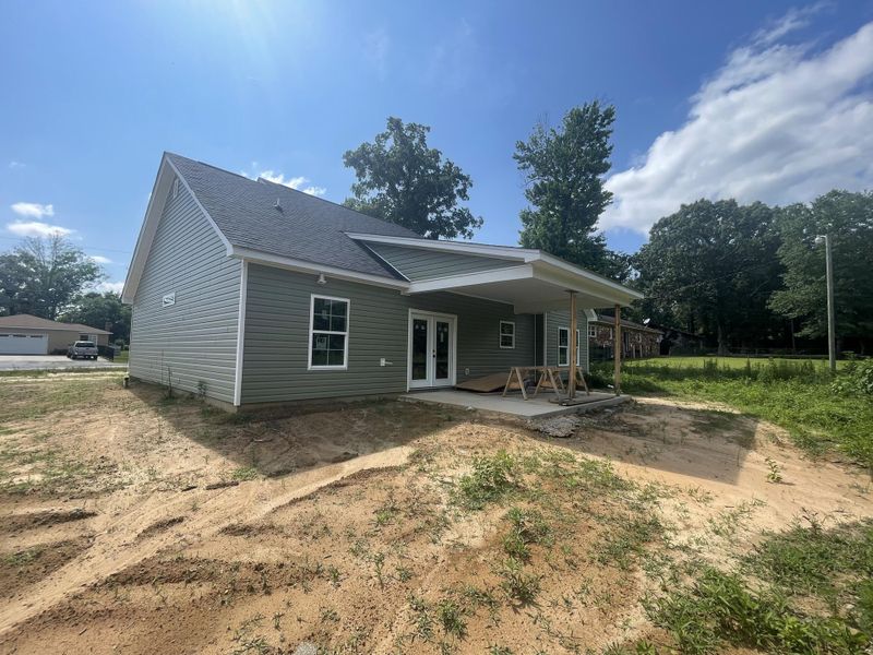 Exterior details and patio area of a home in , Orangeburg (Image 3).