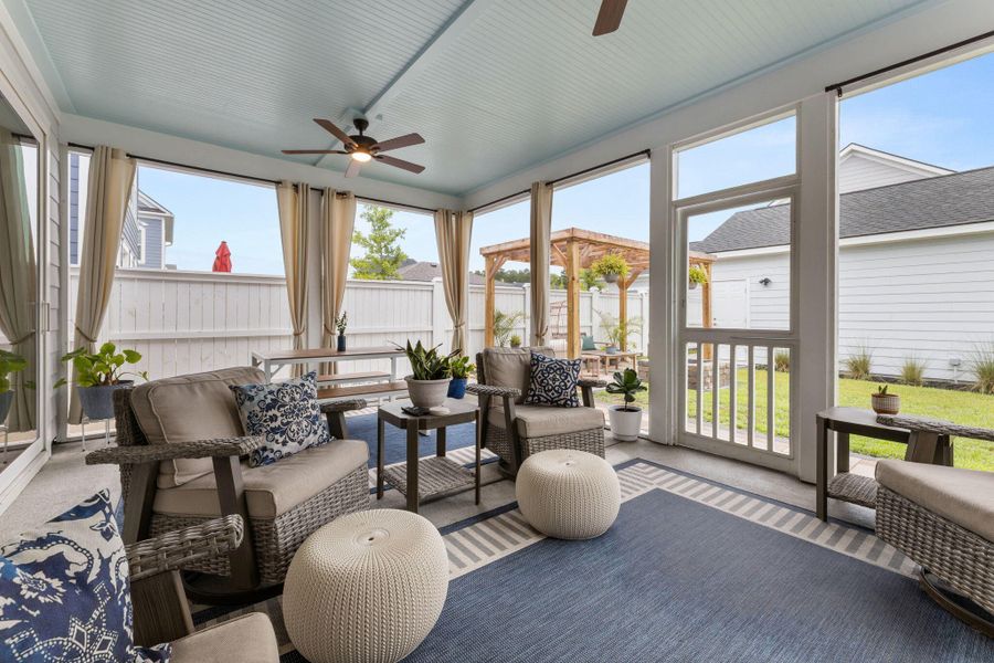 Furnished interior view inside a new home in Nexton - Midtown - The Village Collection, Summerville (Image 34).