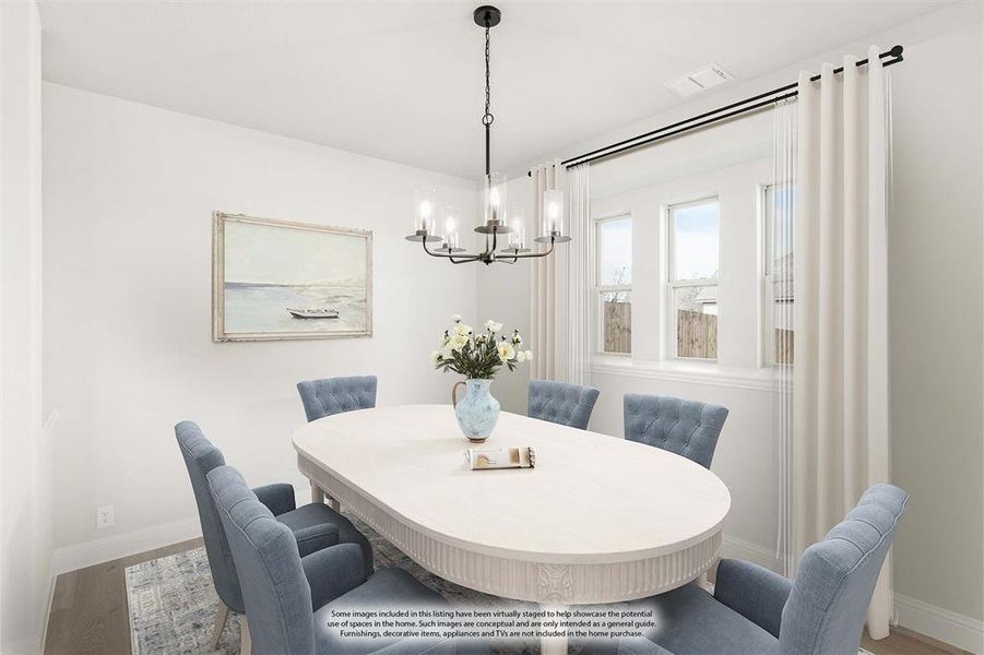 Furnished interior view inside a new home in Crystal Lake Estates, Red Oak (Image 11).