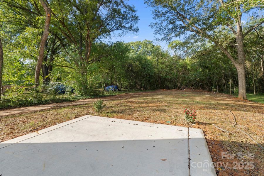 Step to your private backyard