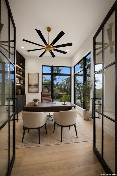 Furnished interior view inside a new home in , Boerne (Image 8).