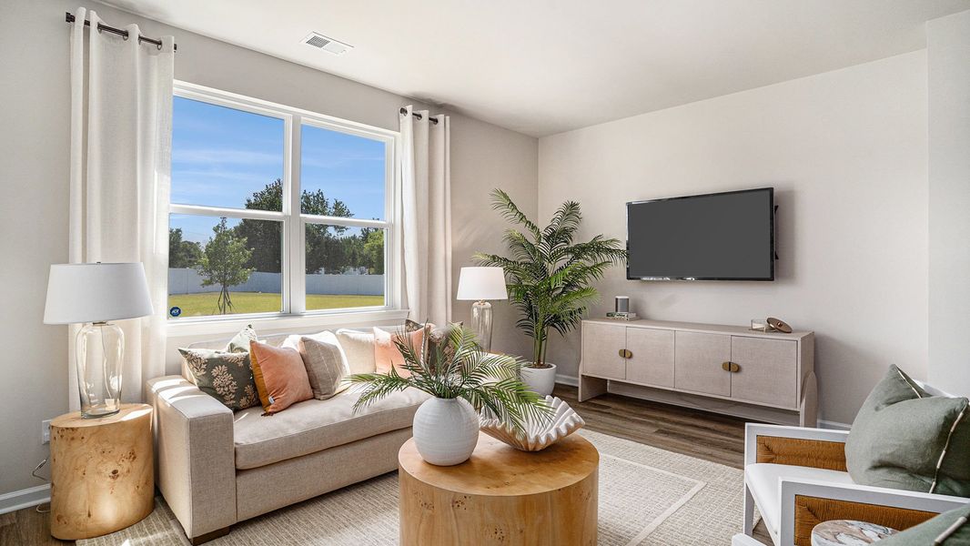 Furnished interior view inside a new home in Auberon Woods, Conway (Image 10).