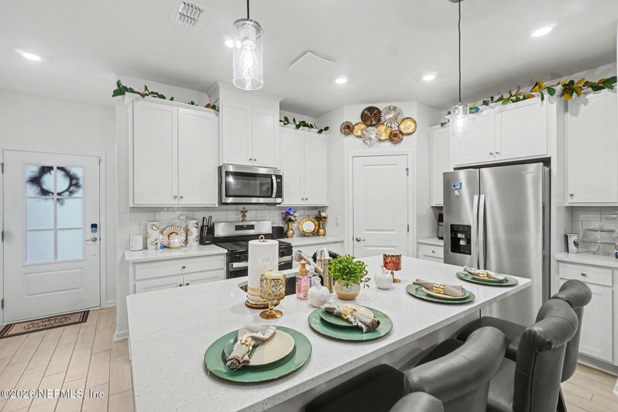 Furnished interior view inside a new home in , St. Augustine (Image 27).