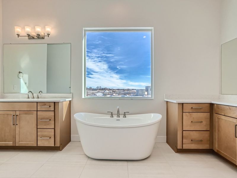 Plan C655 Main Bathroom Representative Photo