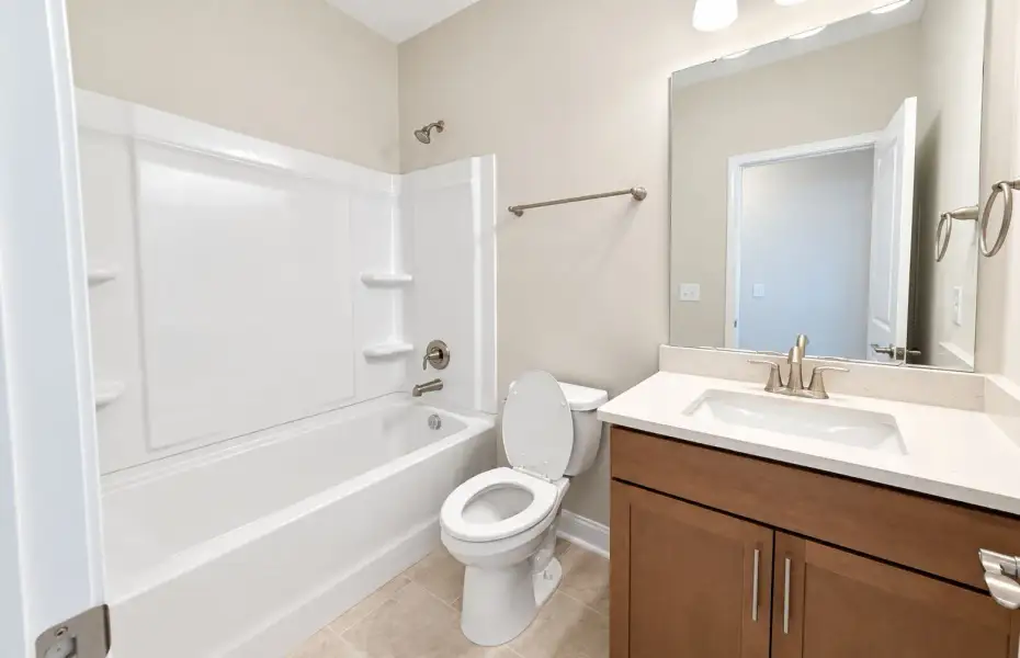Furnished interior view inside a new home in Southport Meadows, Southport (Image 7).