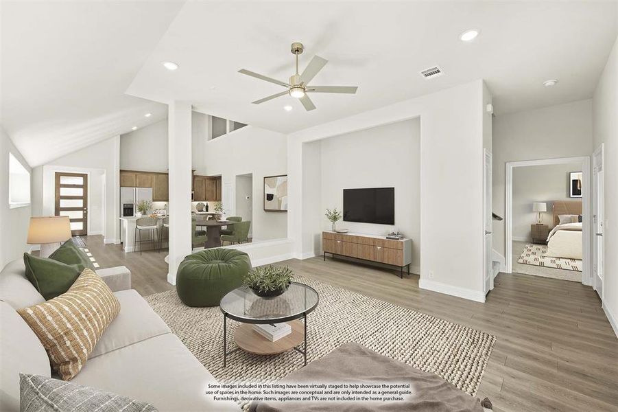 Furnished interior view inside a new home in Arcadia Trails Classic 60, Balch Springs (Image 12). Furnished interior view inside a new home in Arcadia Trails Classic 60, Balch Springs (Image 12).