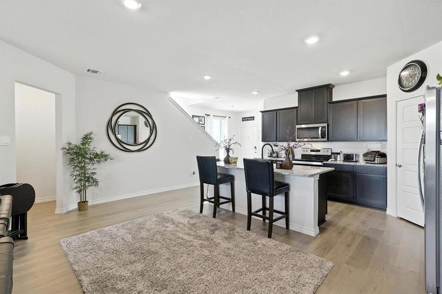 Furnished interior view inside a new home in , Anna (Image 8).