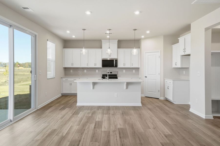 Furnished interior view inside a new home in Waxhaw Landing, Monroe (Image 6). Furnished interior view inside a new home in Waxhaw Landing, Monroe (Image 6).