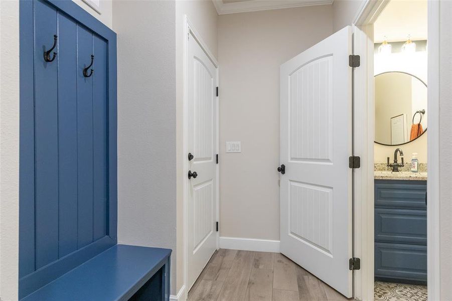 garage entry