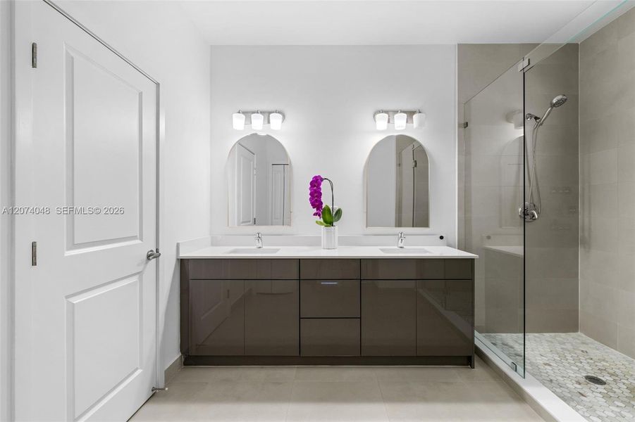 Furnished interior view inside a new home in , Palmetto Bay (Image 16). Furnished interior view inside a new home in , Palmetto Bay (Image 16).