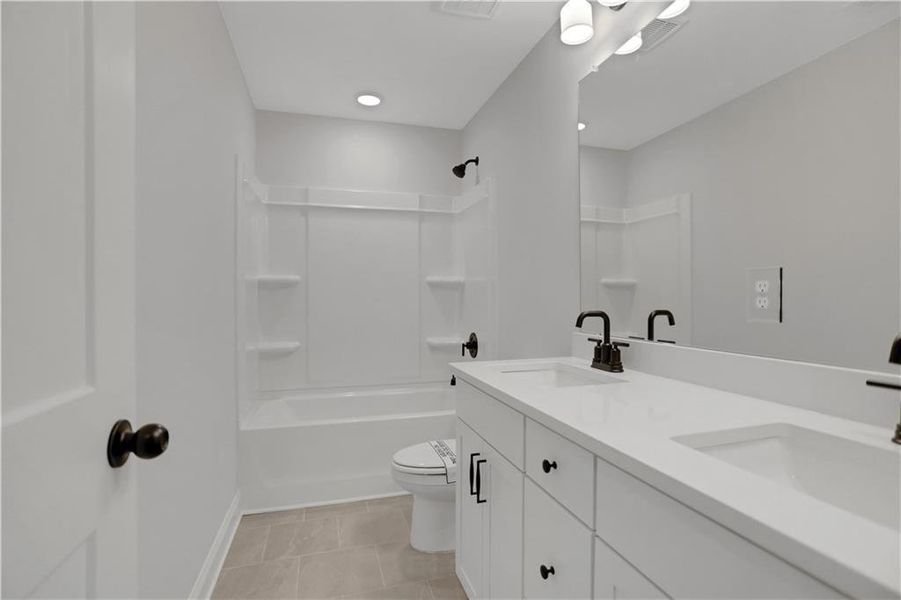 Furnished interior view inside a new home in Twin Lakes, Hoschton (Image 6).