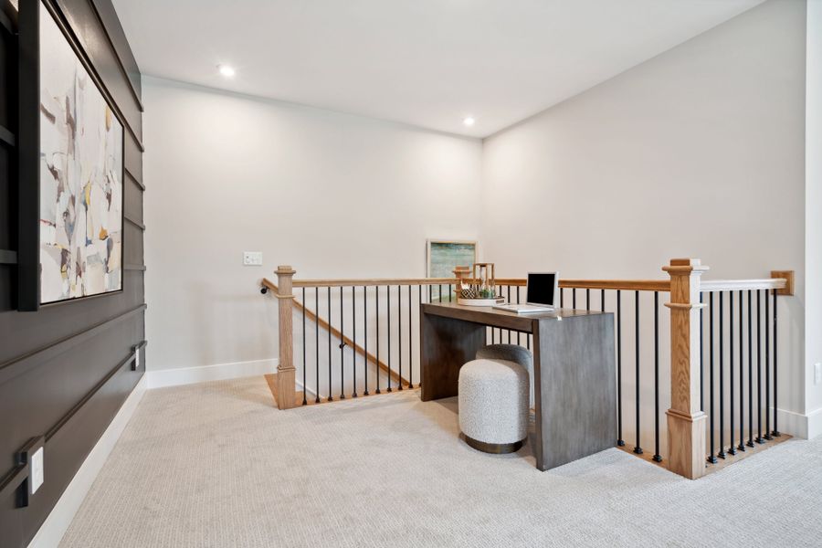 Furnished interior view inside a new home in Seven Oaks, Belmont (Image 15).