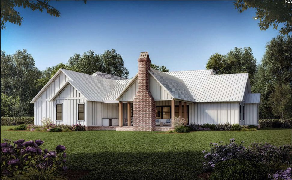 Representative exterior photo of a completed home built from the Teneal by Zeal Home Builders in Oak Water Ranch, Granbury, TX (Image 6).