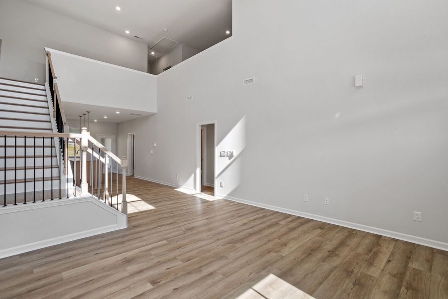 Spacious, unfurnished interior of a new home in Ovation at Sweetbrier, Durham (Image 18).