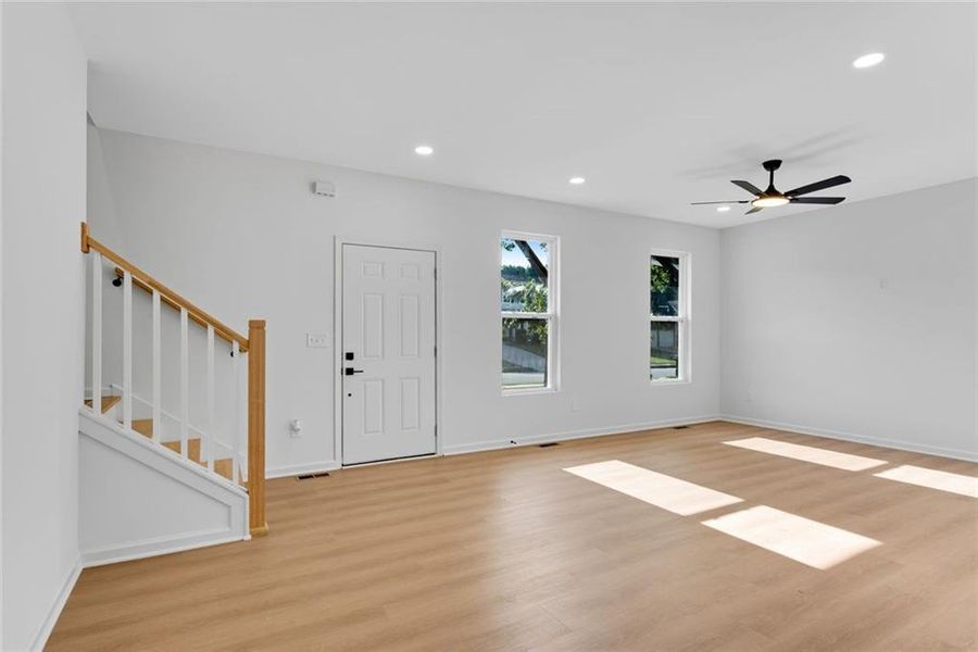 Spacious, unfurnished interior of a new home in , Ellenwood (Image 30).