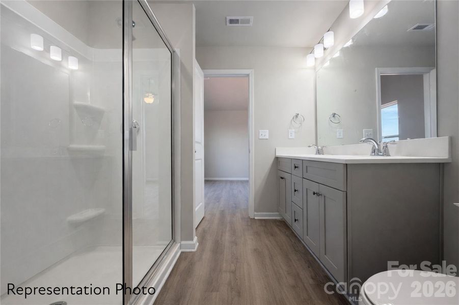 Furnished interior view inside a new home in , Shelby (Image 5).