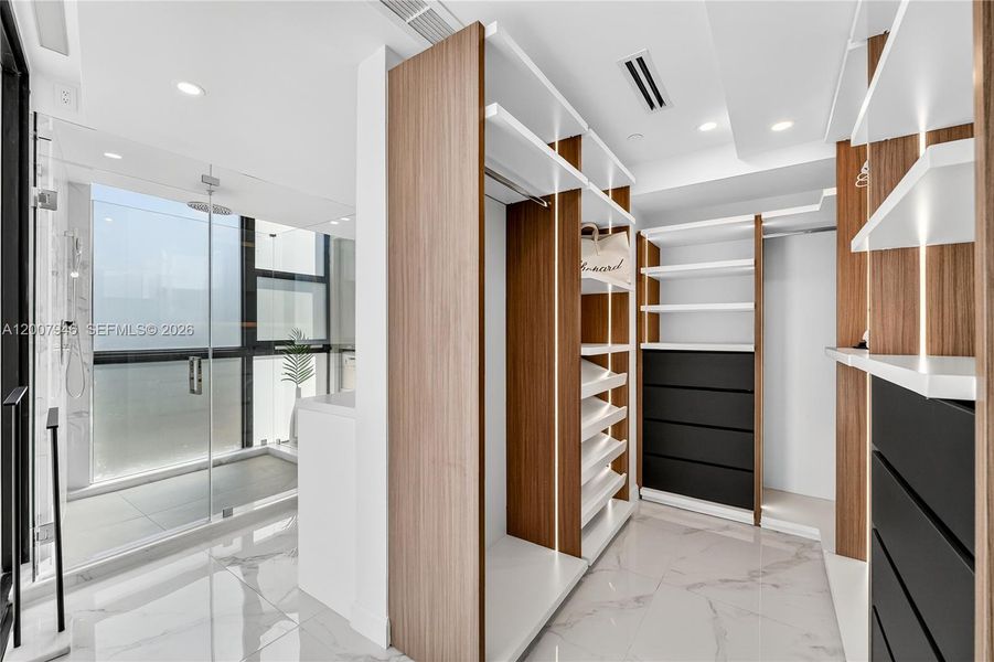Furnished interior view inside a new home in , Miami Beach (Image 15).