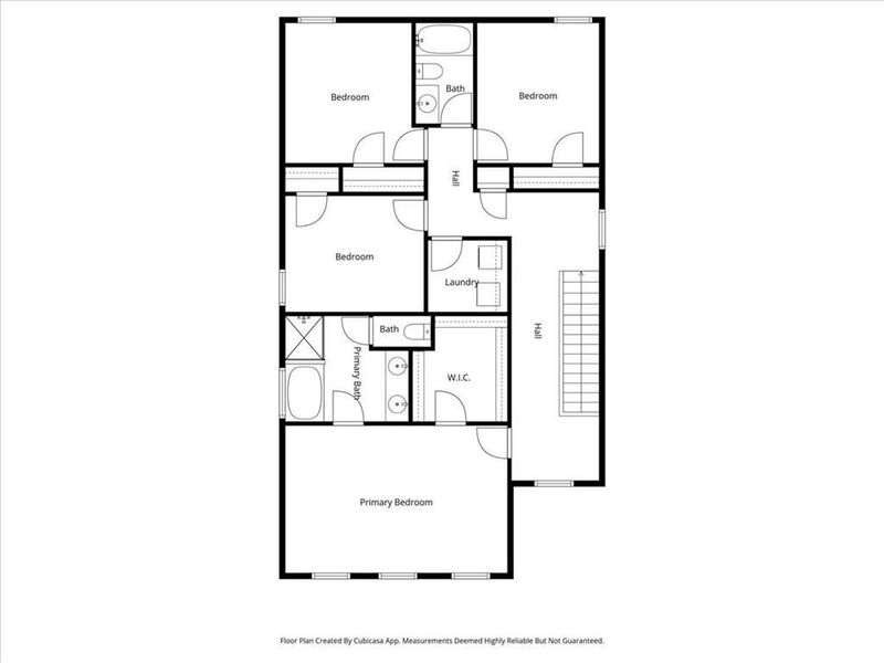 2D floor plan layout of this home in , Dawsonville, GA (Image 5).