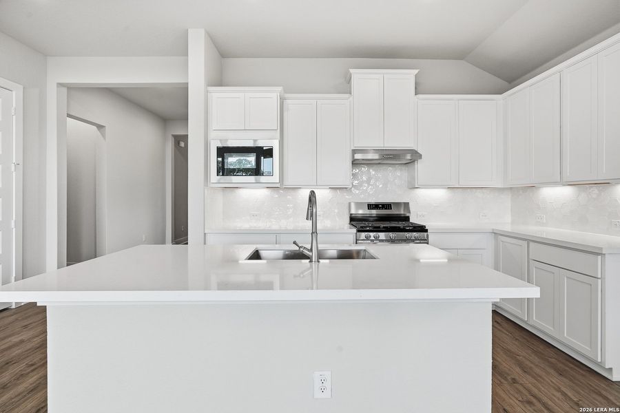 Furnished interior view inside a new home in Stillwater Ranch, San Antonio (Image 13).