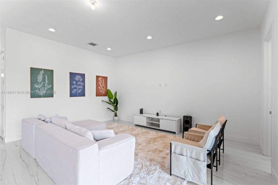 Furnished interior view inside a new home in , Boca Raton (Image 36).