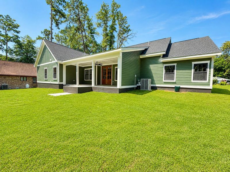Exterior details and patio area of a home in , Santee (Image 13). Exterior details and patio area of a home in , Santee (Image 13).