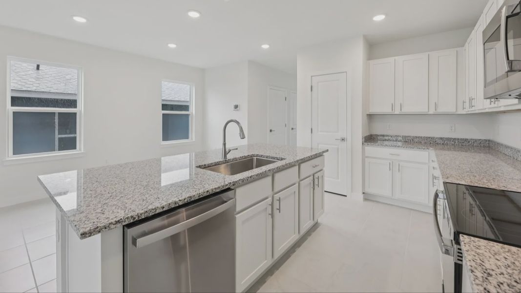 Kitchen in the Naples Floor Plan by DRB Homes Kitchen in the Naples Floor Plan by DRB Homes