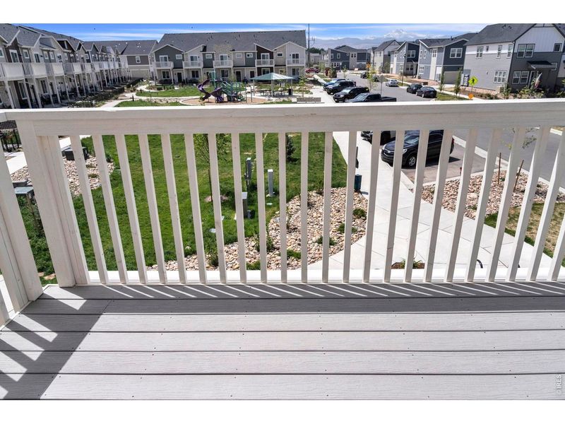 Exterior details and patio area of a home in , Longmont (Image 21).