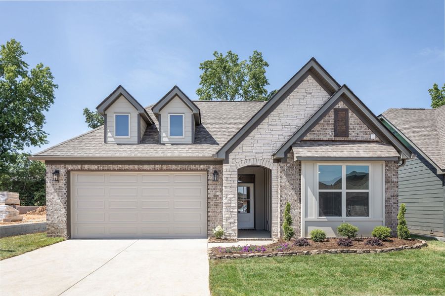 Representative exterior photo of a completed home built from the The Hunter by Greentech Homes LLC in Nature's Cove, Ooltewah, TN (Image 2). Representative exterior photo of a completed home built from the The Hunter by Greentech Homes LLC in Nature's Cove, Ooltewah, TN (Image 2).