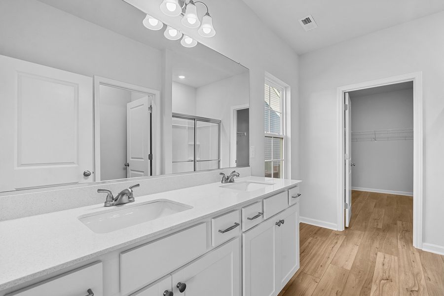 Furnished interior view inside a new home in Fieldstone, Lexington (Image 12).