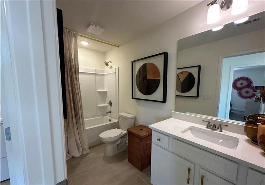 Furnished interior view inside a new home in Mulberry Summit, Flowery Branch (Image 14).