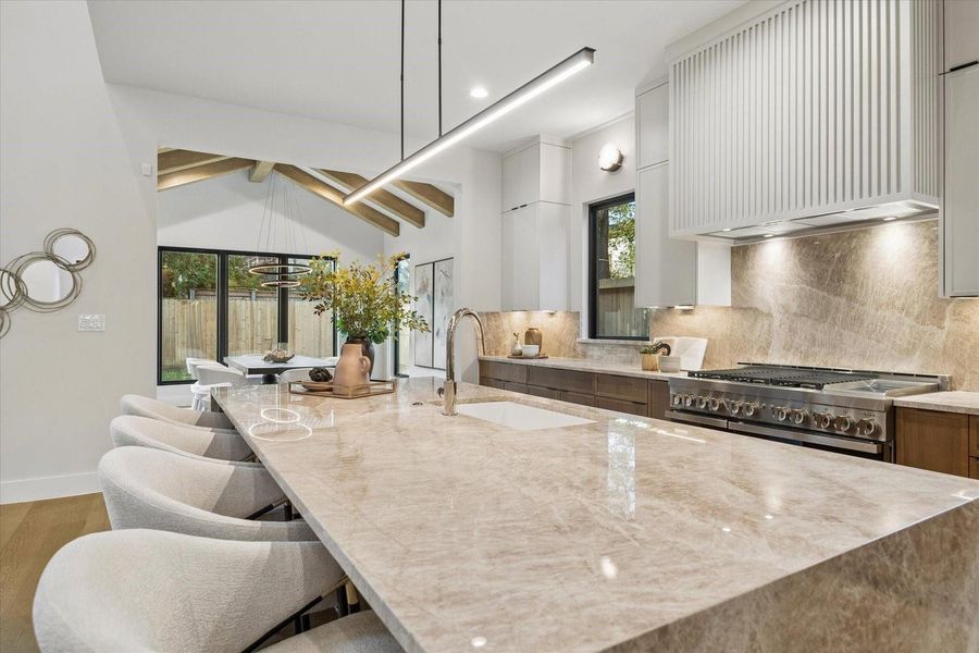 Furnished interior view inside a new home in , Houston (Image 14).