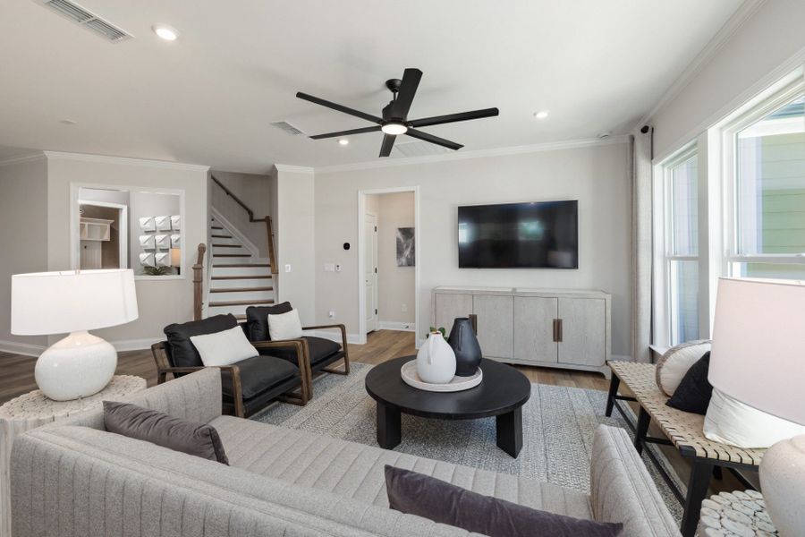 Representative furnished interior of a home built from the Stonebrook by Pulte Homes in The Retreat at Salem Glen, Clemmons (Image 32). Representative furnished interior of a home built from the Stonebrook by Pulte Homes in The Retreat at Salem Glen, Clemmons (Image 32).