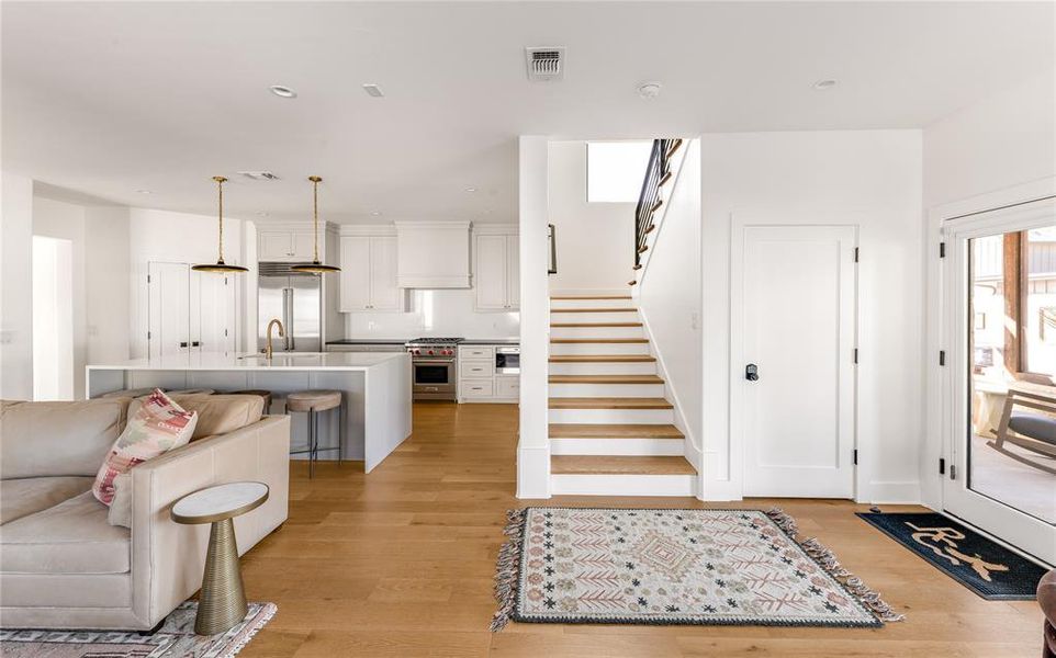 Furnished interior view inside a new home in , Iredell (Image 6).