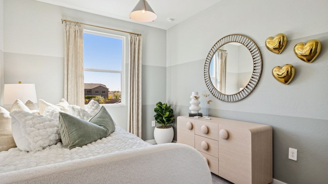 Representative furnished interior of a home built from the Apache by D.R. Horton in The Ridge at Stone Butte, Phoenix (Image 43).