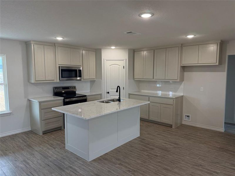 Furnished interior view inside a new home in , Azle (Image 2). Furnished interior view inside a new home in , Azle (Image 2).