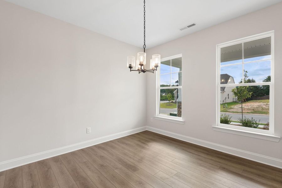 Spacious, unfurnished interior of a new home in Hopewell Garden, Winston-Salem (Image 11).