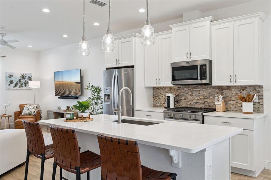 Furnished interior view inside a new home in , Winter Garden (Image 18).
