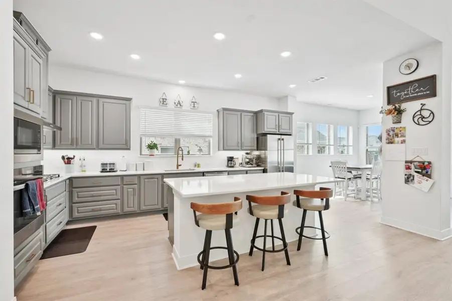 Furnished interior view inside a new home in , Fort Worth (Image 39).