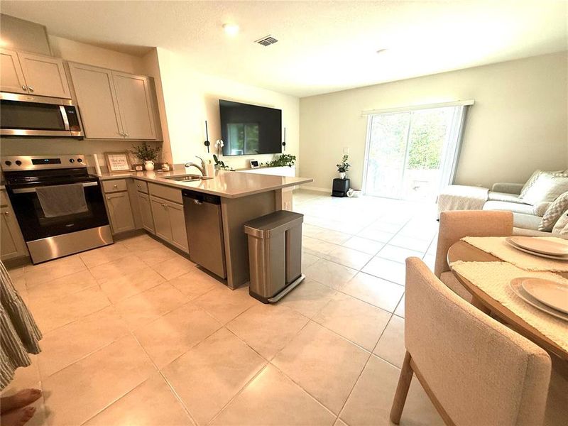 Furnished interior view inside a new home in , Davenport (Image 8).