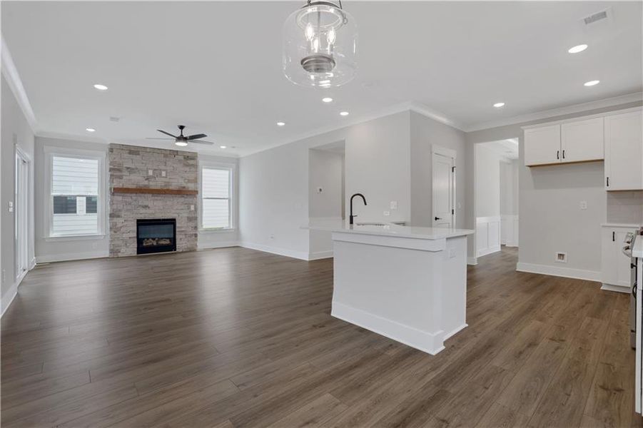 Spacious, unfurnished interior of a new home in Marble Tree, Ball Ground (Image 46).